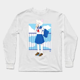 Late to school Long Sleeve T-Shirt